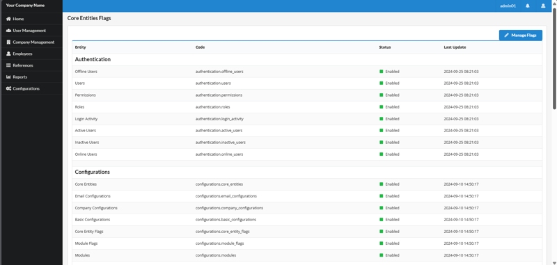 Golang 中的核心实体 num 模块化系统